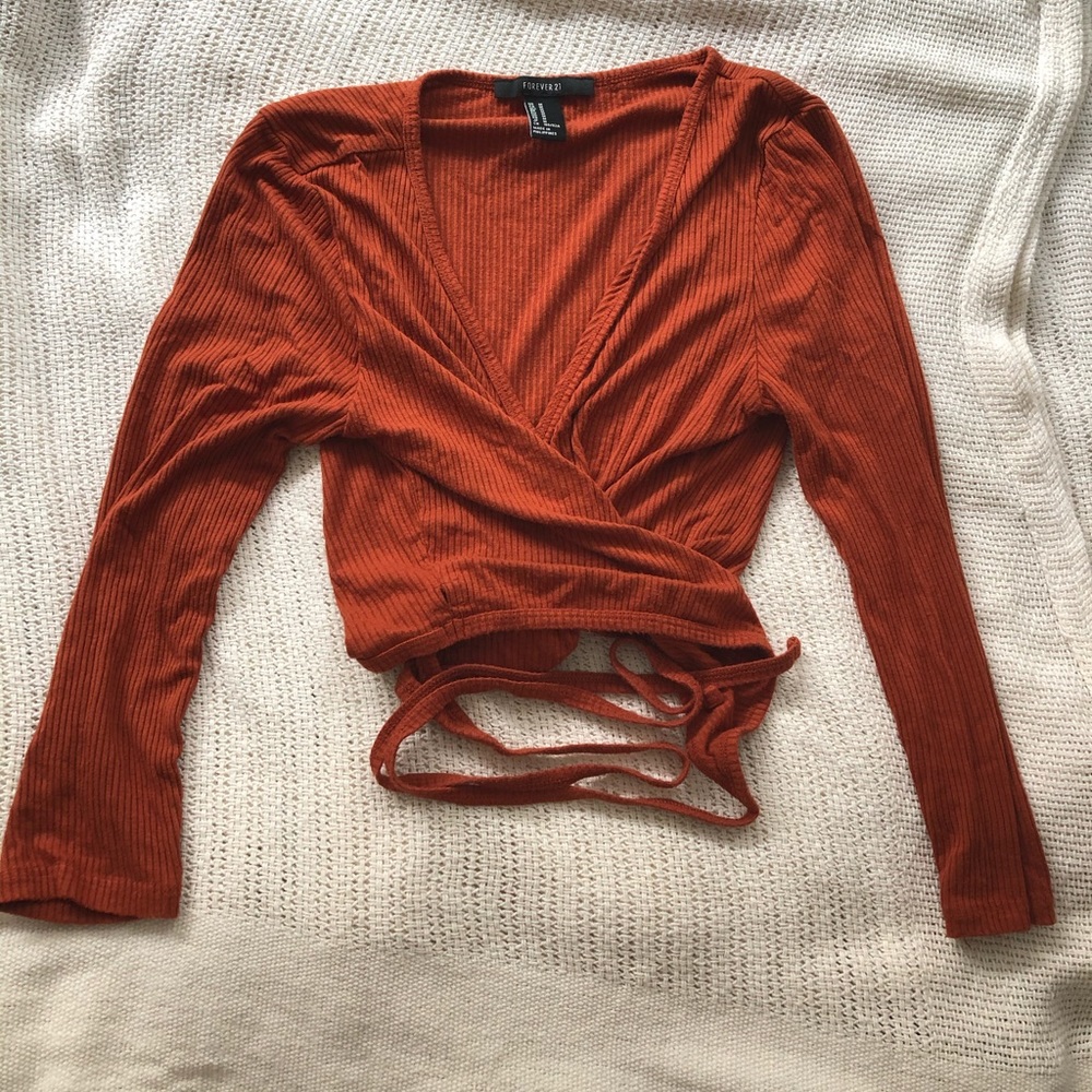 Wrap Crop Top